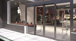 Puerta Automática para Plaza, instalación en Guadalajara