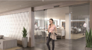 Puerta Automática dentro de Edificio en Empresa Guadalajara